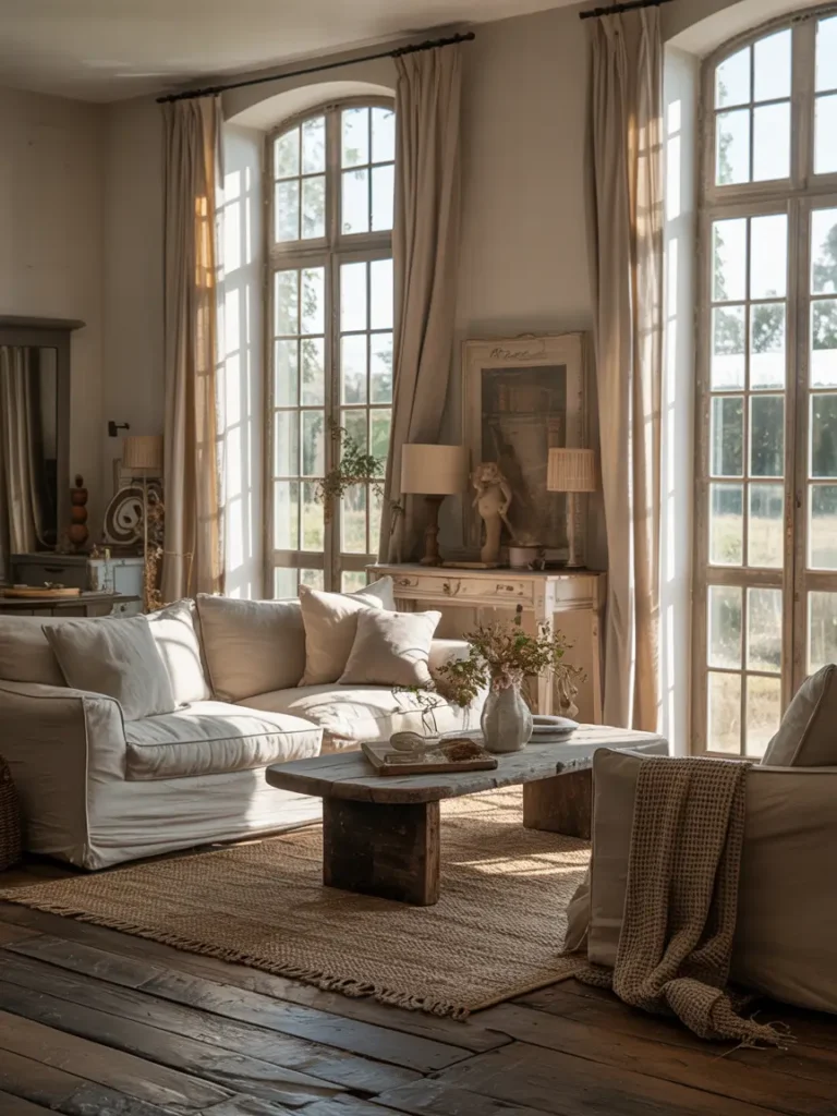 Rustic Window Styling