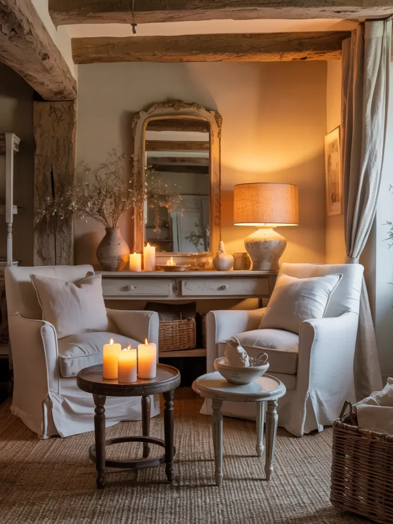 Soft Candlelight Corners