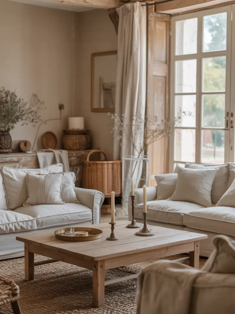 Soft Linen Seating