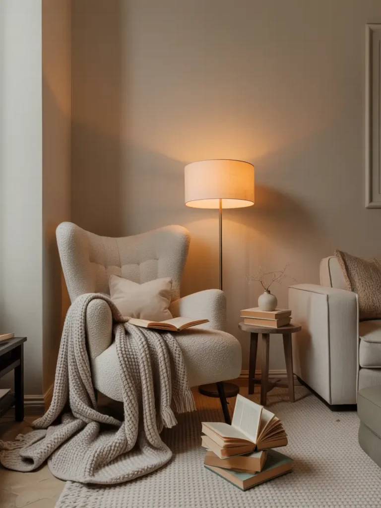 Soft Reading Nook