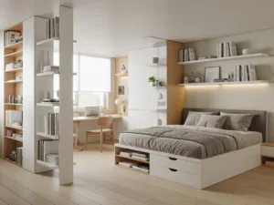 Studio Apartment Organization Ideas for Clutter Free