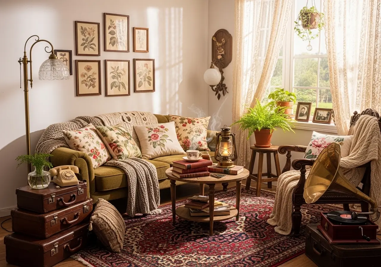 Transform Your Space with a Cozy Vintage Apartment