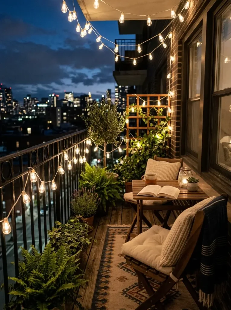 Add Warm White String Lights