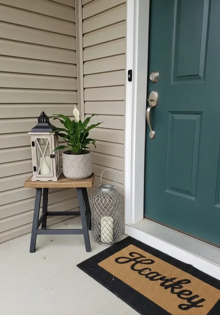 Add a Compact Entry Stool or Stand