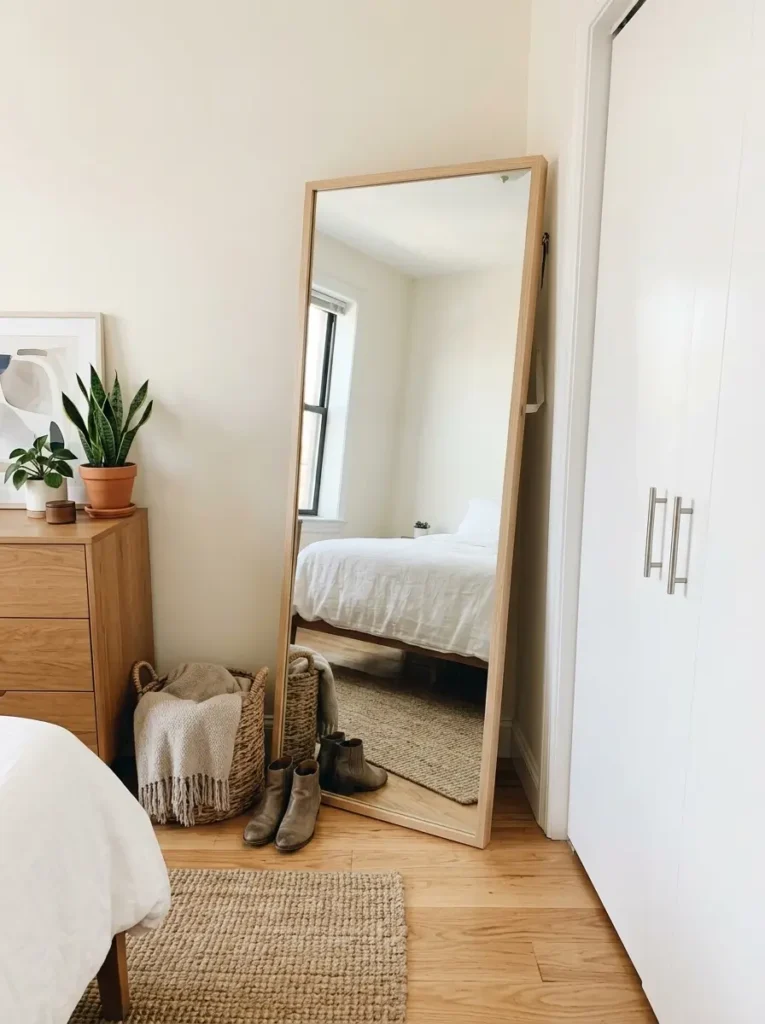 Add a Full-Length Mirror Where It Helps Most