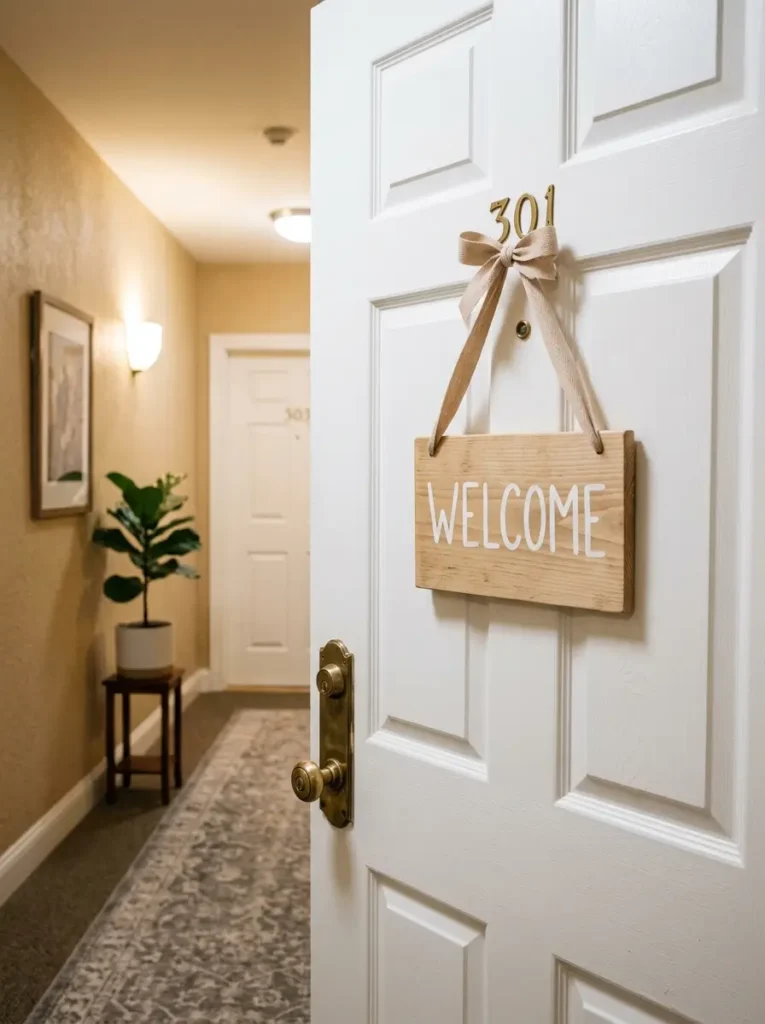 Add a Slim Door Sign