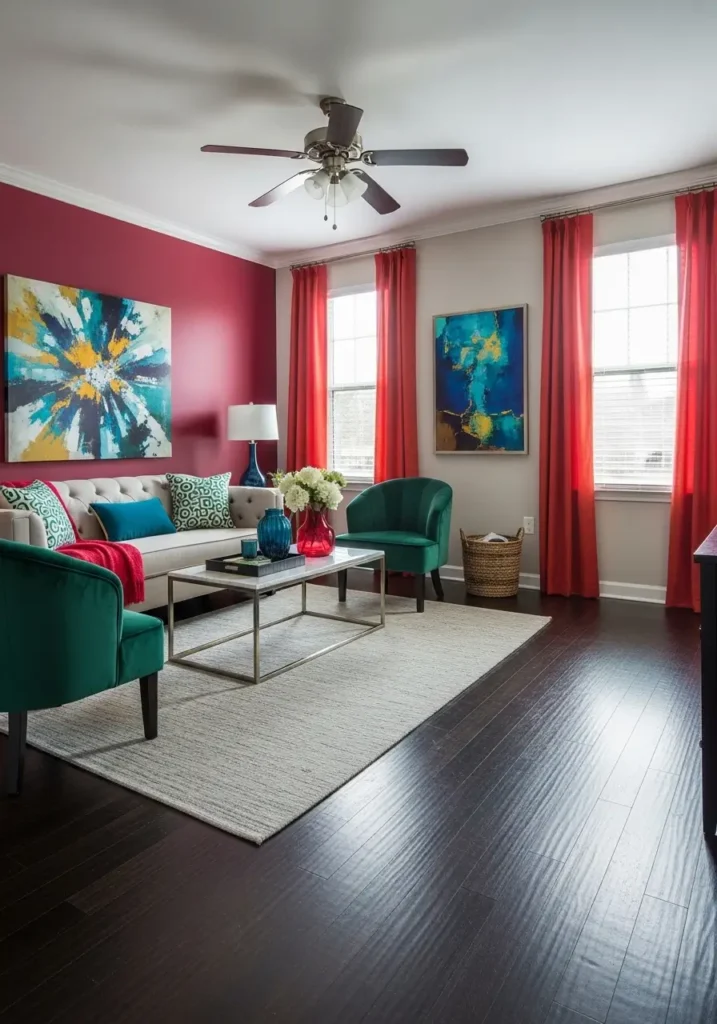 Bold Accent Colors