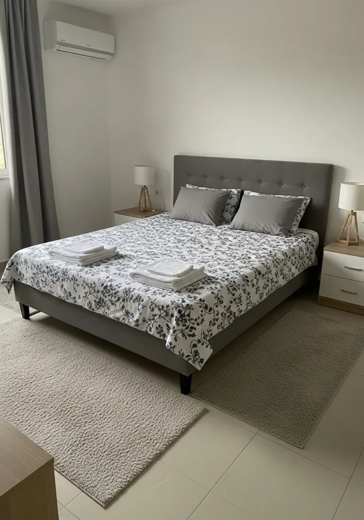 Bring in a Low-Pile Rug