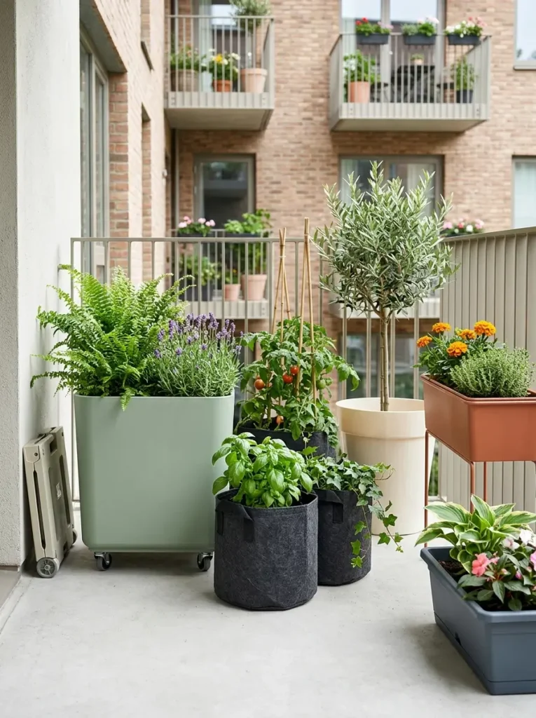 Choose Lightweight Containers Instead of Heavy Pots