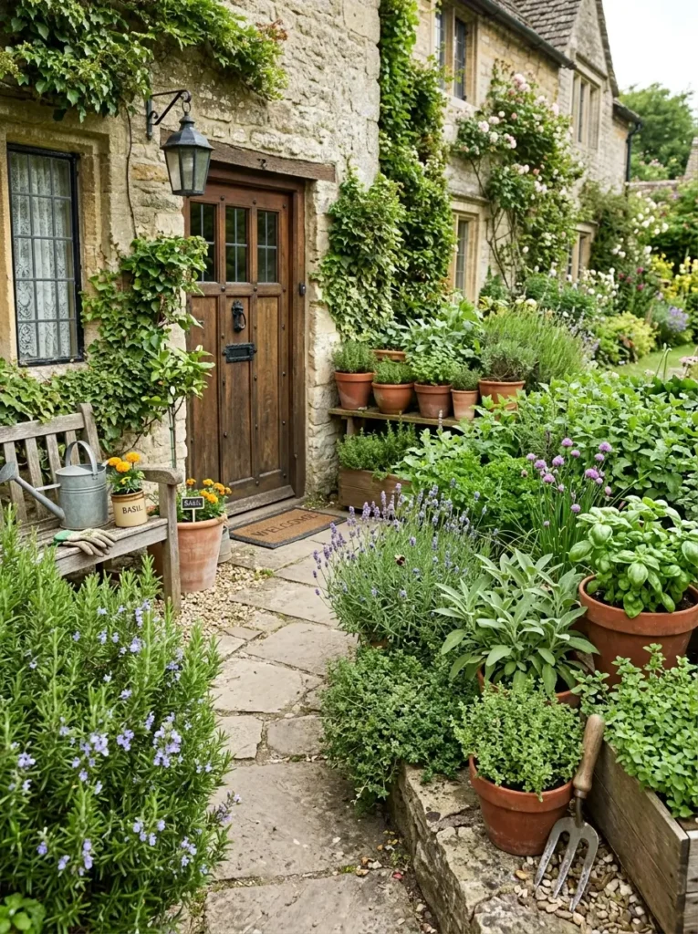Create a Herb Garden Near the Door