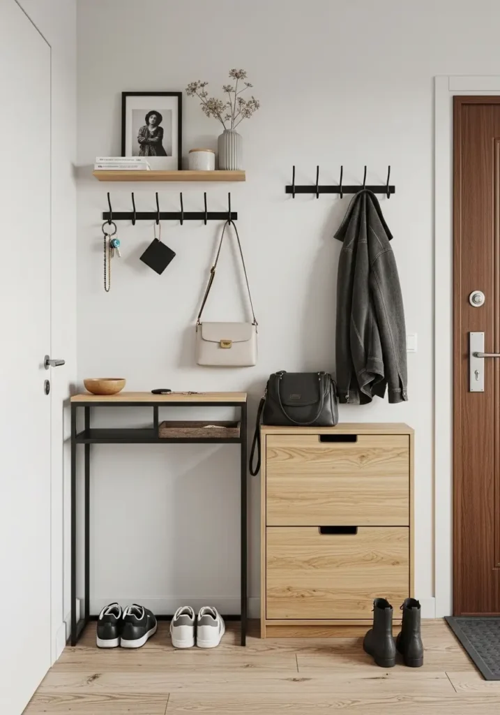 Create a Proper Entryway Drop Zone