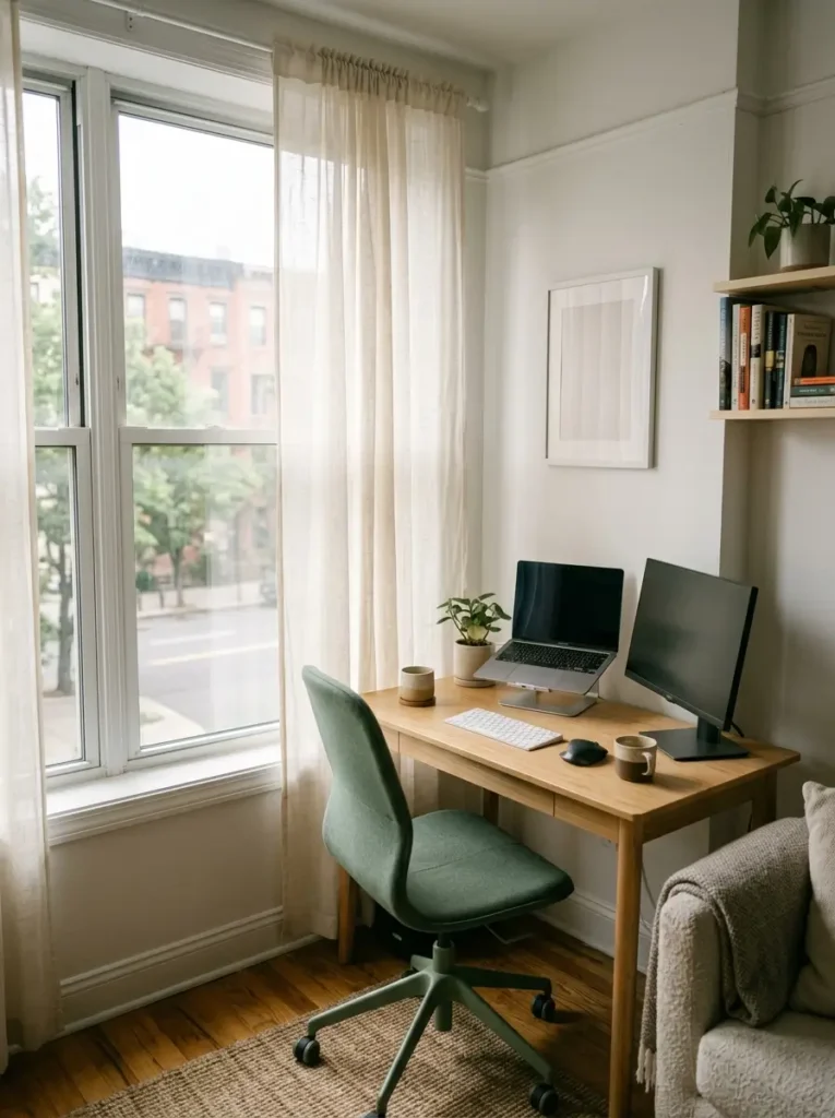 Create a Window Desk Setup