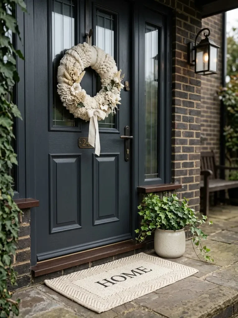 Decorate with a simple monochrome look