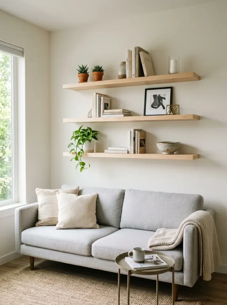 Floating Shelf Styling