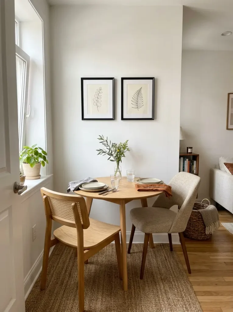 Hang Art at Dining Height
