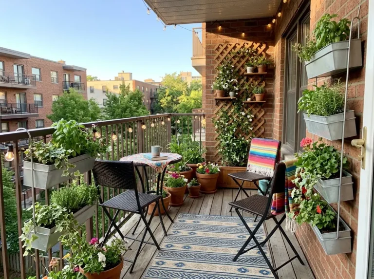 Inspiring Narrow Balcony Decor Ideas for Apartments