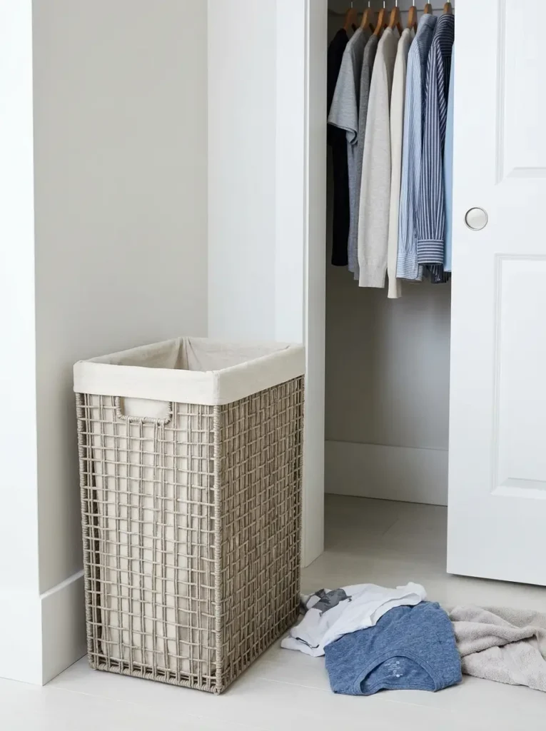Keep a Laundry Basket in the Right Spot