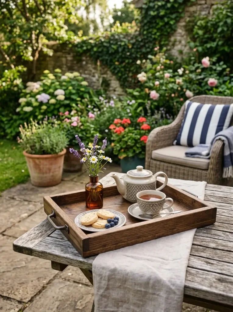 Keep a sunset drink tray ready