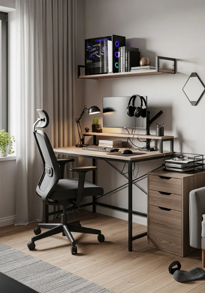 Keep the Desk Area Clean and Intentional