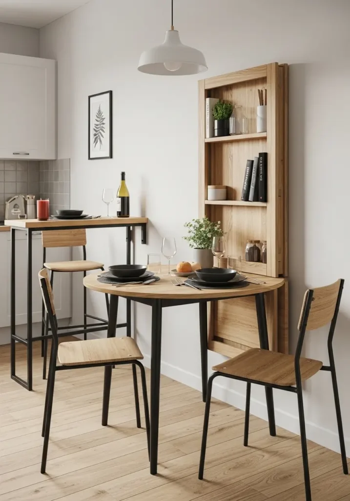 Make the Dining Area Useful Even If It Is Small