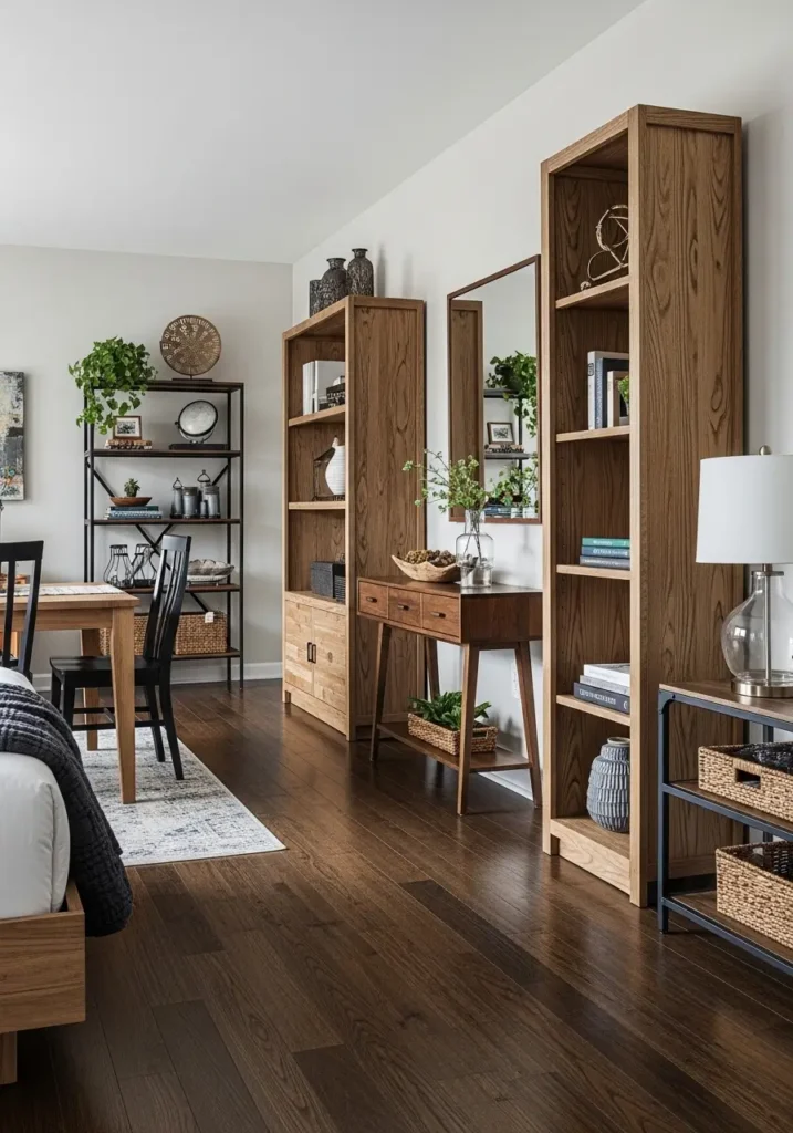 Mix of Wood Tones