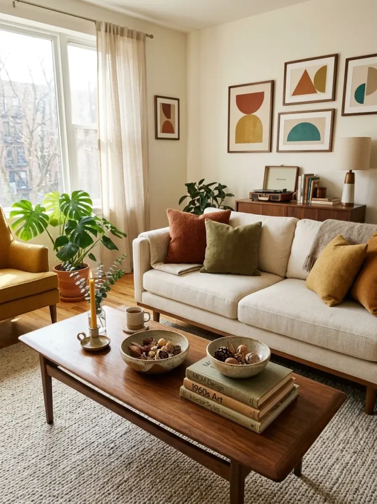 Retro Coffee Table Styling