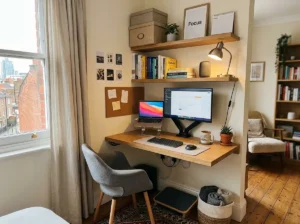 Small Apartment Desk Setup Ideas for Tiny Work Zones
