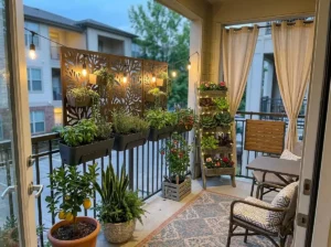 Small Balcony Garden Setup Ideas for Apartment Renters