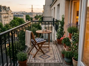 Small Balcony Outdoor Rug Ideas for Tiny Balconies