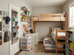 Small College Bedroom Storage Ideas for Dorms Tight Spaces