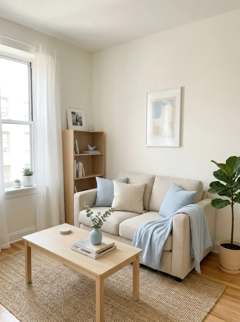 Start with a soft summer color palette