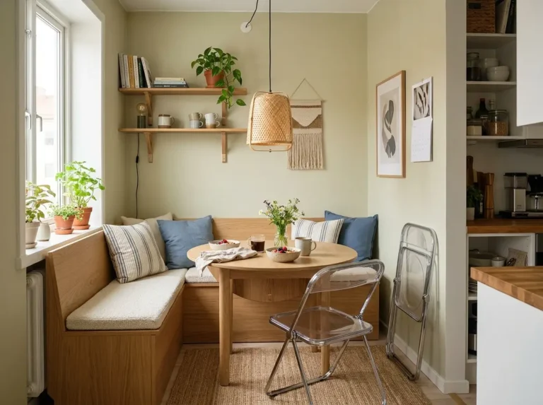 Tiny Apartment Dining Nook Ideas for Everyday Meals