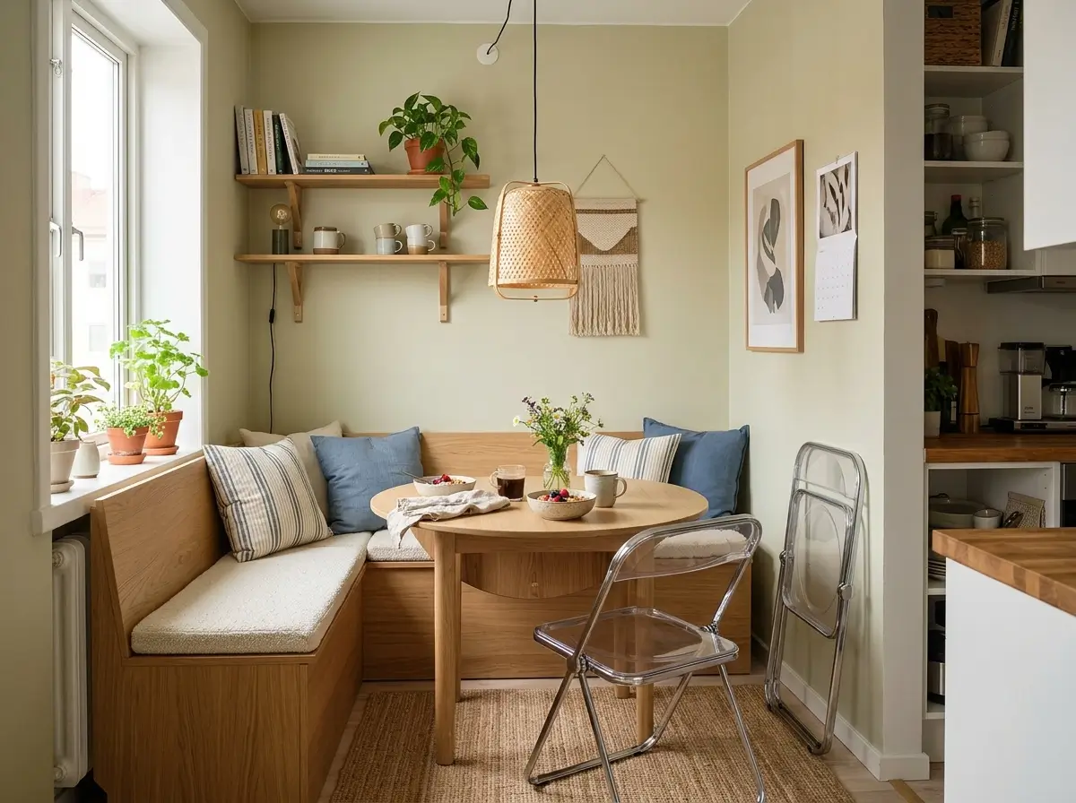 Tiny Apartment Dining Nook Ideas for Everyday Meals