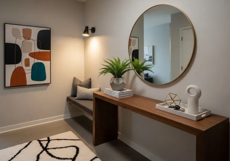 Trendy Apartment Entrance Decor for Modern Homes