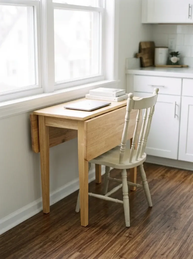Try a Drop-Leaf Table