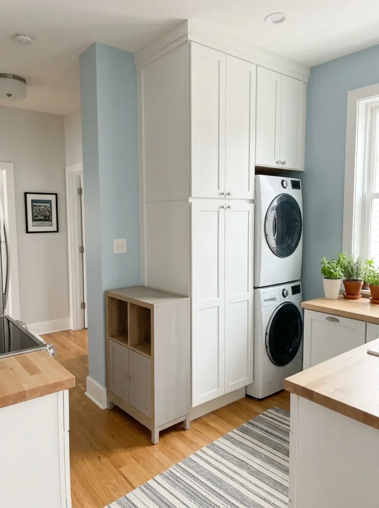 Use Closed Cabinets for a Cleaner Look