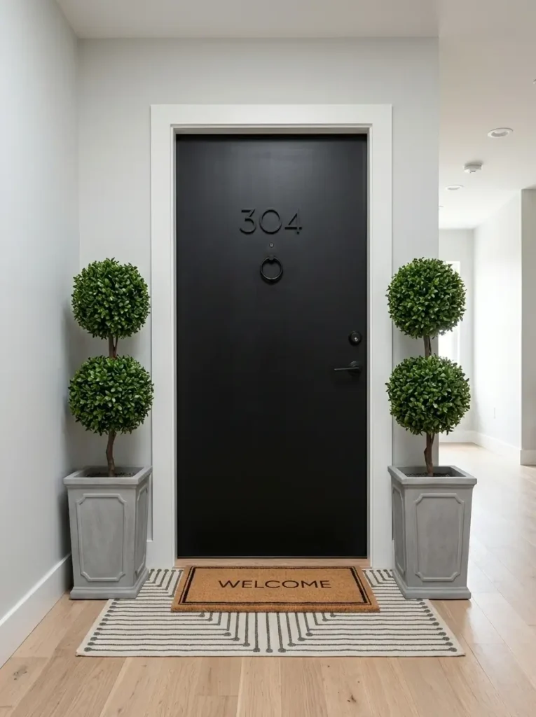 Use Matching Planters for Balance