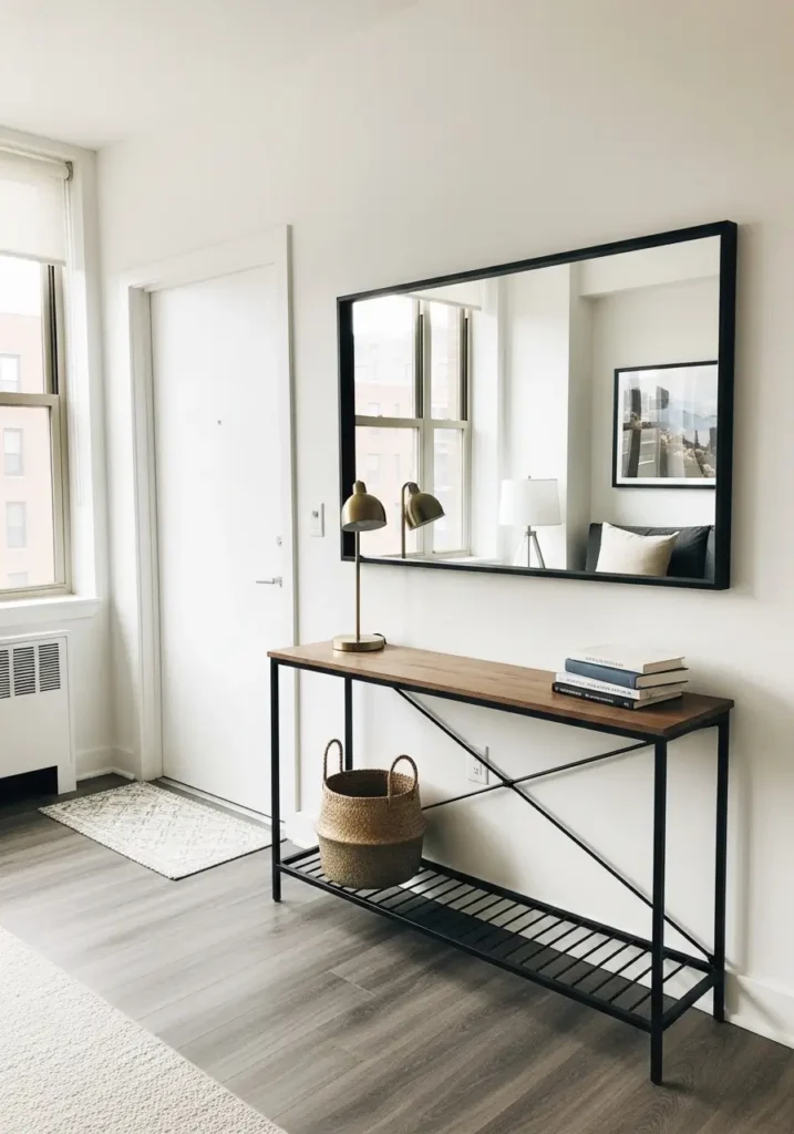 Use Mirrors to Make the Space Feel Bigger