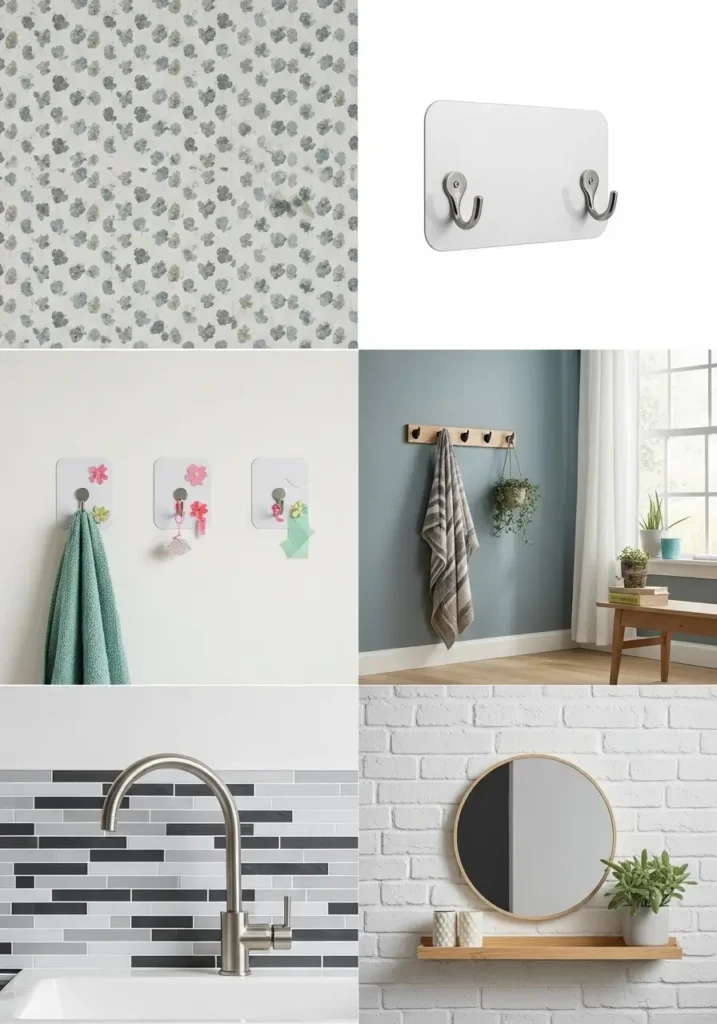 Use Peel-and-Stick Decor for Rental-Friendly Style