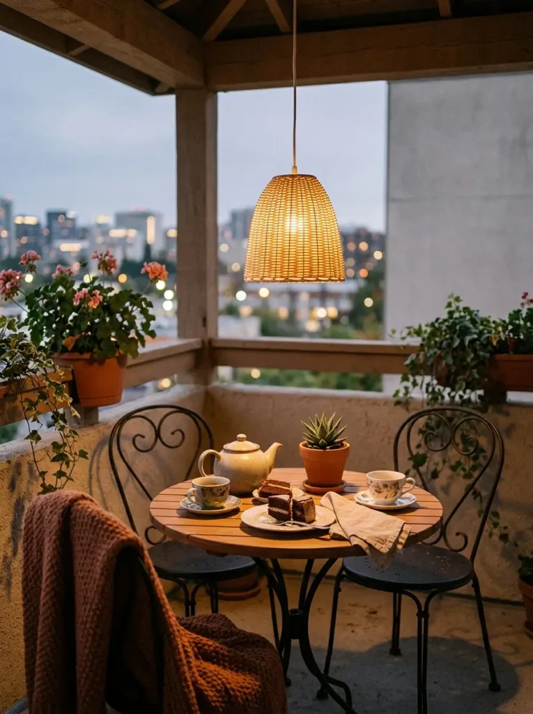 Add Solar Lanterns Near Plant Pots