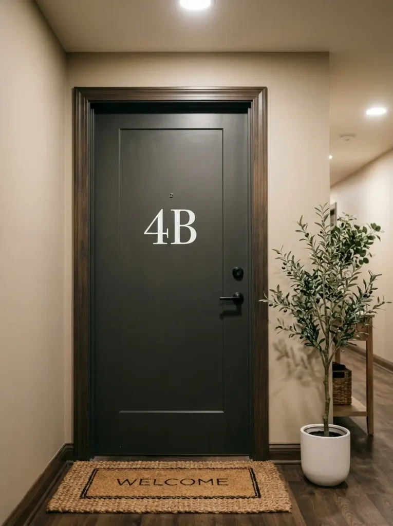 Use Removable Door Decals Carefully