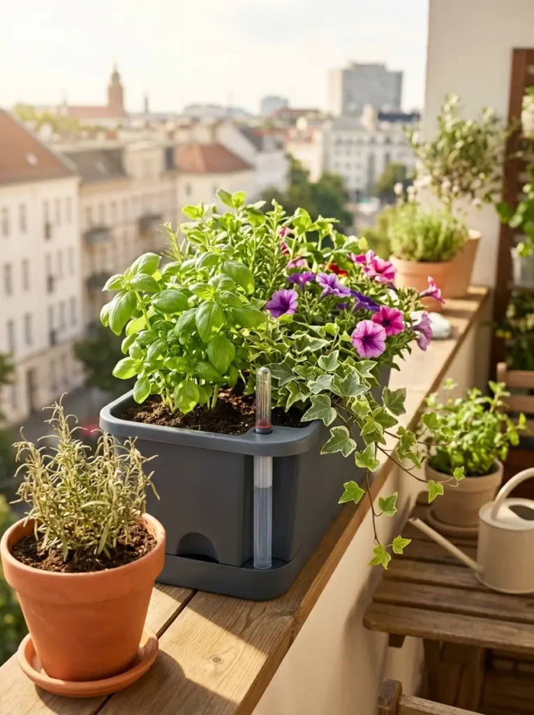 Use Self-Watering Planters for Busy Days