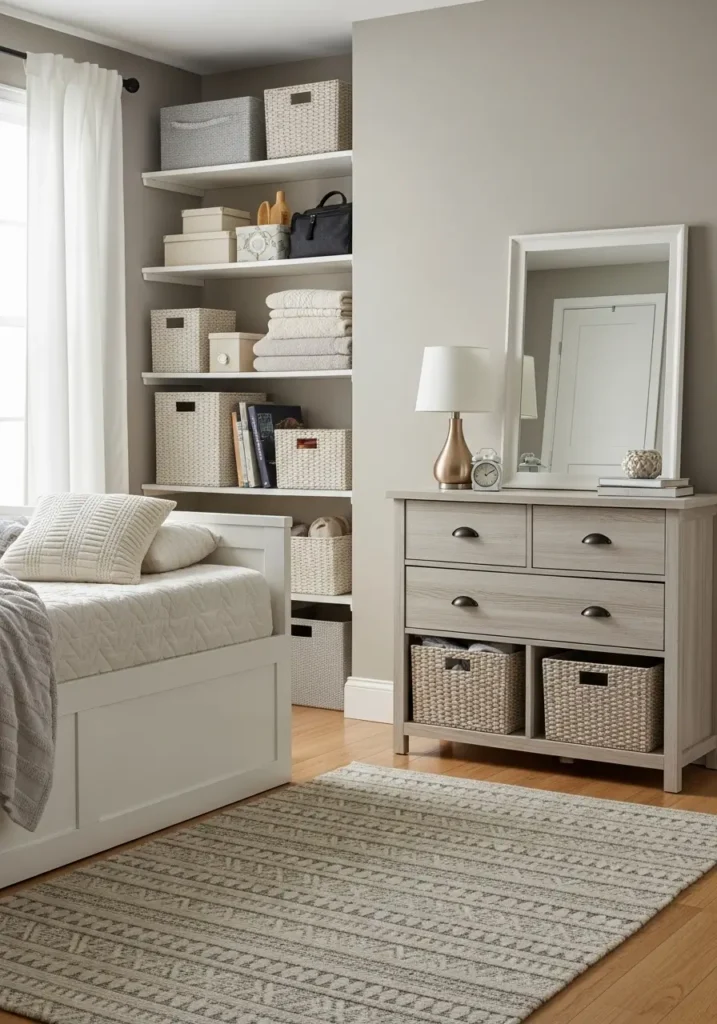 Use Storage That Hides Clutter