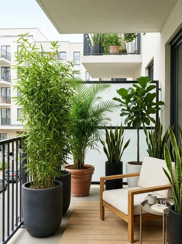 Use Tall Plants to Add Privacy