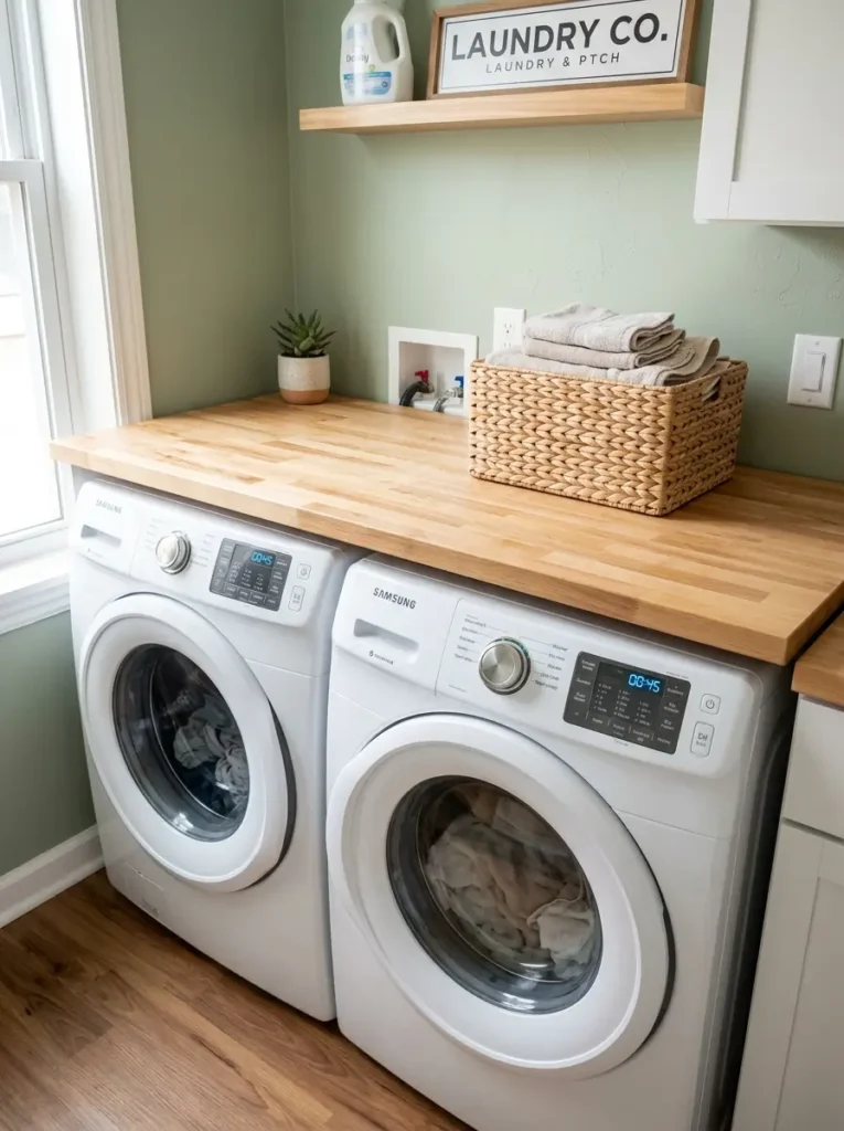 Use a Countertop Over Front-Load Machines