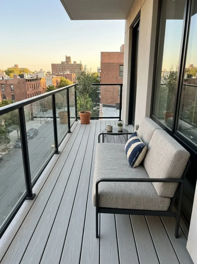 Use a Narrow Loveseat Instead of Two Chairs
