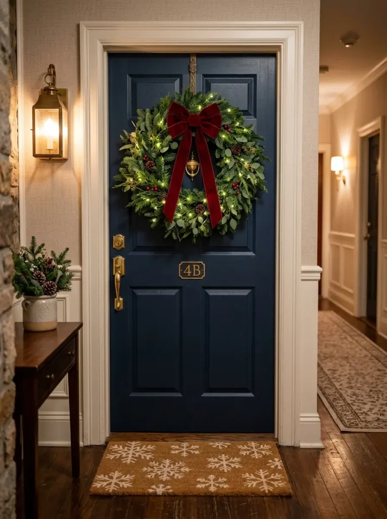 Use holiday decor in a restrained way