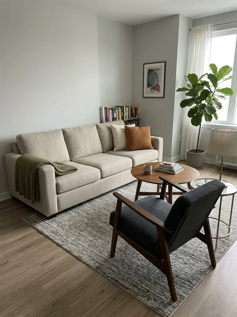 Add One Accent Chair Without Crowding the Room