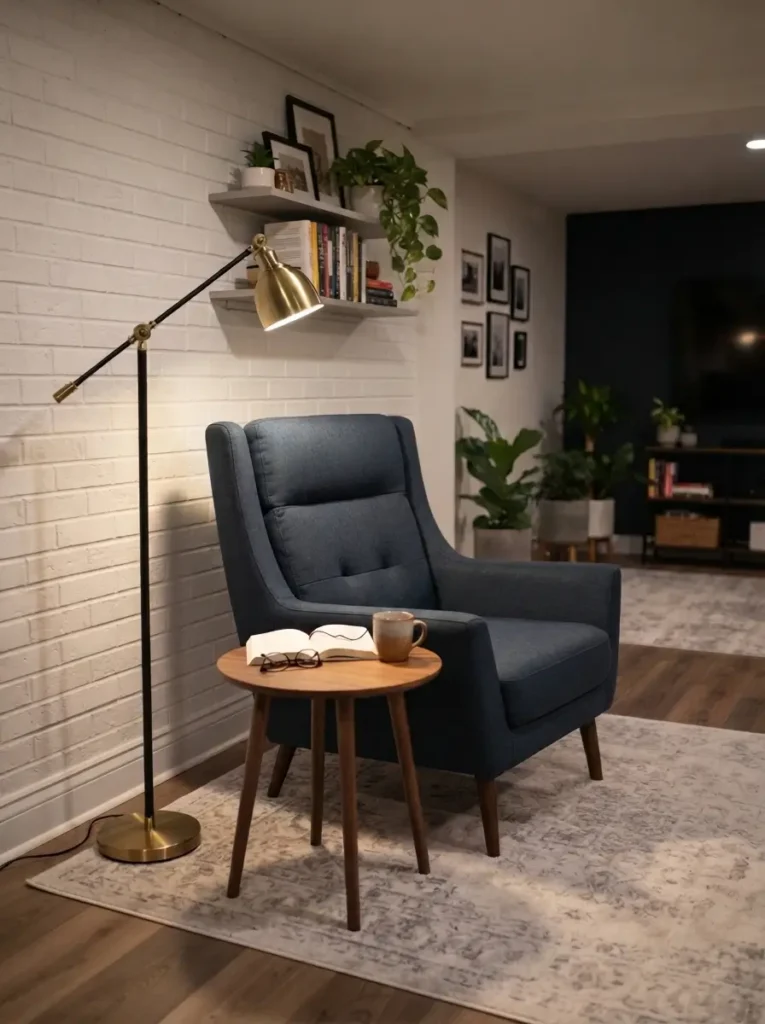Add One Reading Corner With Focused Light