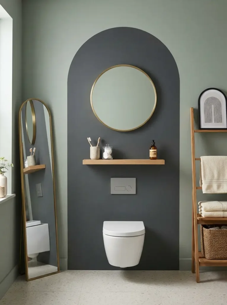 Add Removable Arch Shapes With Paint or Vinyl